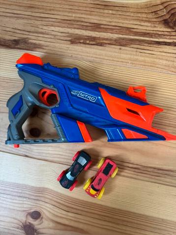 Nerf Nitro Longshot inclusief 2 autootjes beschikbaar voor biedingen