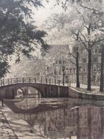 Ets Reguliersgracht Amsterdam Maarten Langbroek., Ophalen of Verzenden