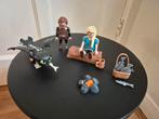 Playmobil Dragons Hikkie en Astrid met babydraak 70040, Ophalen of Verzenden, Gebruikt, Complete set