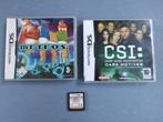 Nintendo DS Meteos, More Brain Training, CSI Dark Motives, Spelcomputers en Games, Games | Nintendo DS, Puzzel en Educatief, Gebruikt