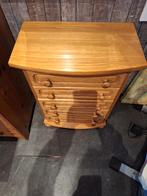 Compacte ladekast in goede staat, Huis en Inrichting, Kasten | Ladekasten, Ophalen, Eikenhout, 5 laden of meer, Onbekend