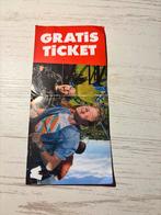 Walibi ticket, Eén persoon, Arrangement, Ticket of Toegangskaart