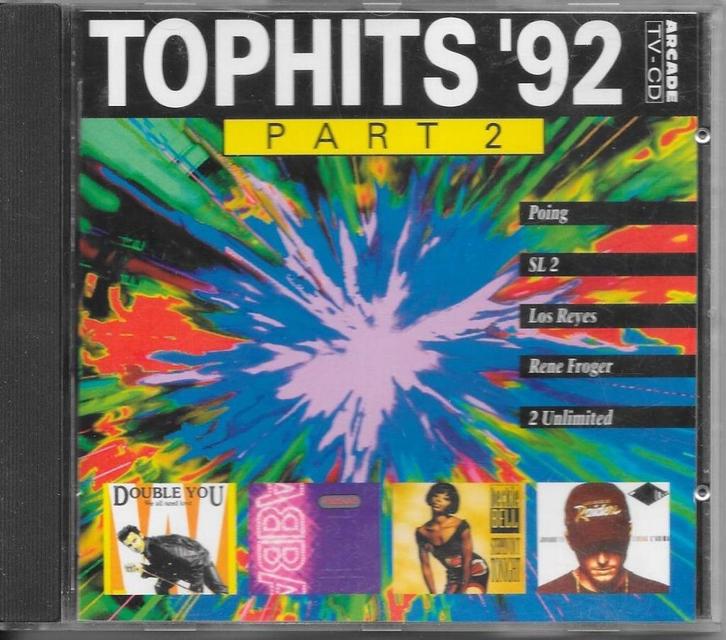 CD Tophits '92, Cd's en Dvd's, Cd's | Verzamelalbums, Gebruikt, Pop, Verzenden