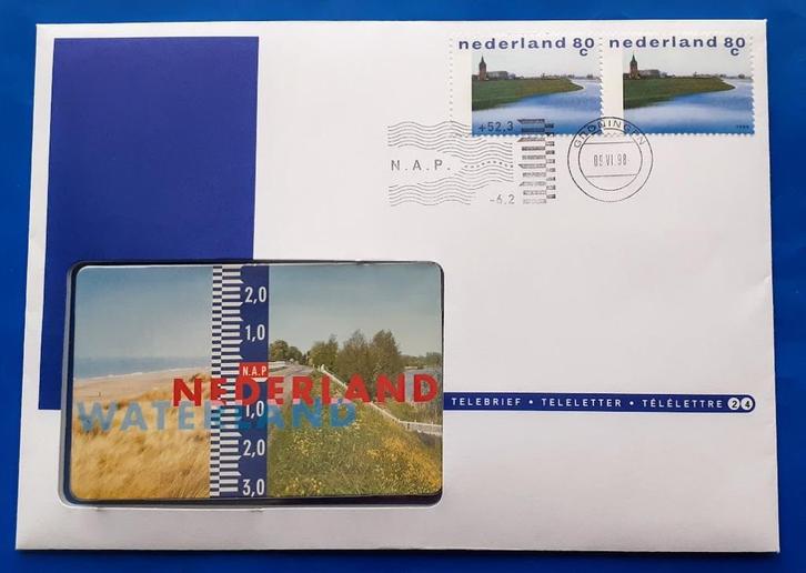 Telebrief 24 Nederland Waterland - 1998, Postzegels en Munten, Postzegels | Nederland, Postfris, Na 1940, Verzenden