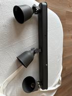 Ikea Hektar Spotlamp - Zwart, Huis en Inrichting, Lampen | Spots, Ophalen, Metaal of Aluminium, Zo goed als nieuw, Led