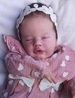 Reborn baby girl Primrose asleep , artiest Kelly Dudley., Verzamelen, Ophalen of Verzenden, Nieuw, Babypop, Levensecht of Reborn