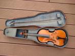 Antonius Stradivarius Antieke viool in houten koffer, Ophalen of Verzenden, Gebruikt, 3/4-viool, Viool