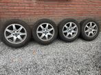 Volvo Winterbanden Continental 225/55 R16 Op Orig. LM Velg, Ophalen, Gebruikt, 16 inch, Banden en Velgen