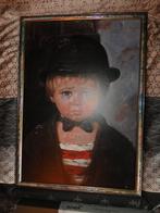 2x schilderij huilende kinderen, Ophalen of Verzenden