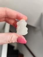 Witte onyx niet glans gepolijste Ganesha carving crystals, Ophalen of Verzenden, Nieuw
