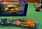 235 Kuifje Tin Tin  2 auto's in doos/blister Herge, Hobby en Vrije tijd, Modelauto's | 1:43, Ophalen of Verzenden, Zo goed als nieuw