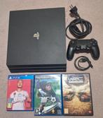 Playstation 4 Pro + controller, Spelcomputers en Games, Ophalen of Verzenden, Zo goed als nieuw, Met 1 controller, Pro