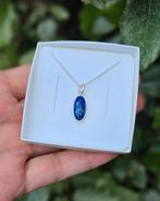 Lapis Lazuli Ketting - Echt Zilver, Info@lavicollection.com, Nieuw, Ophalen of Verzenden, Met edelsteen