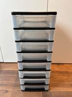 Plastic Ladekastje opberg 8 Laden, knutselspullen of lego, Ophalen of Verzenden, Gebruikt