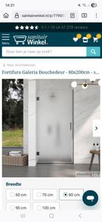 nieuwe douchedeur 80 cm, Ophalen, Nieuw, Glas, Douche