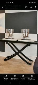 Riverdale sidetable zwart, Huis en Inrichting, Tafels | Sidetables, 100 tot 150 cm, Ophalen of Verzenden, Zo goed als nieuw, 25 tot 50 cm
