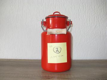 emaille melkbus in mooie conditie beschikbaar voor biedingen