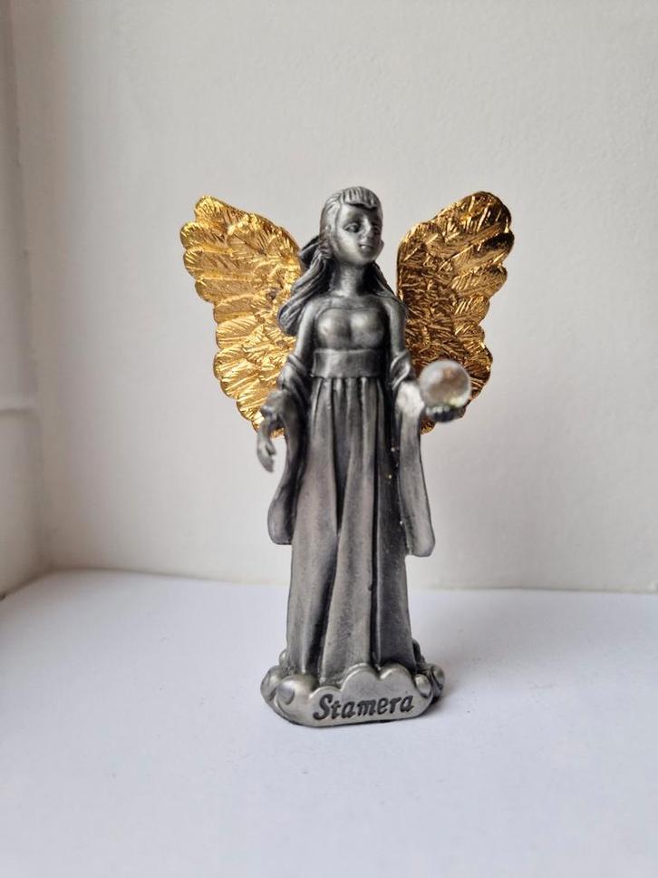 Aartsengel Stamera van Tin, Antiek en Kunst, Kunst | Beelden en Houtsnijwerken, Ophalen of Verzenden