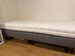 Boxspring 100x220 cm + matras bijzondere maat (lange mensen), Ophalen, 100 cm, Eenpersoons, Zo goed als nieuw