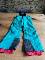 (110-)116 Vaude skibroek unisex turquoise | nieuwstaat, Ophalen of Verzenden, Zo goed als nieuw, Meisje, Broek