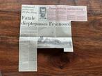 Voetbal krantenartikel FC Den Haag Feyenoord mei 1976 ADO, Ophalen of Verzenden, Knipsel(s)