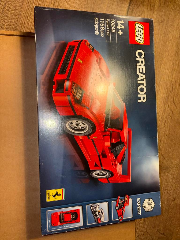 LEGO Creator Ferrari F40.10248. - Nieuw in Doos!, Kinderen en Baby's, Speelgoed | Duplo en Lego, Ophalen of Verzenden, Nieuw, Complete set