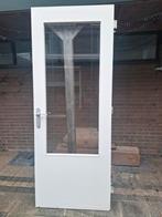 Stompe binnendeur met glas, Ophalen, Gebruikt, Binnendeur, Glas