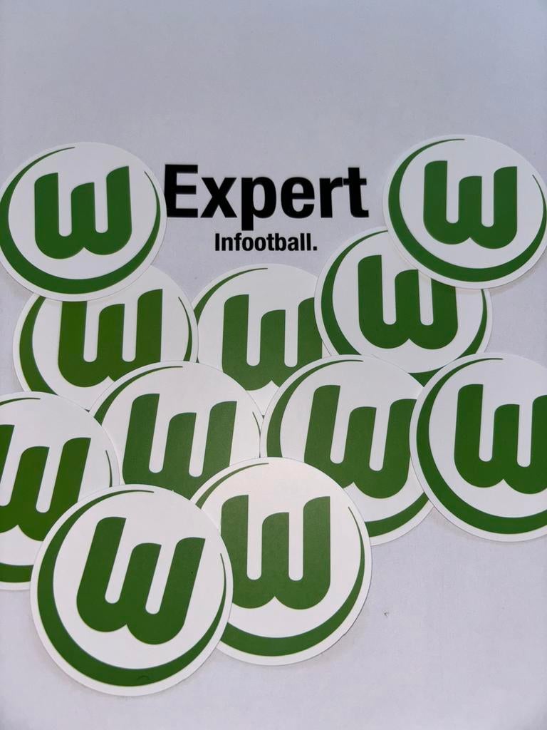 VFL wolfsburg voetbal logo sticker, Verzamelen, Ophalen of Verzenden, Nieuw, Buitenlandse clubs, Poster, Plaatje of Sticker