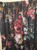 Gordijnen 2x1.75 br v rail 3.50 2m h gebloemd veloursachtig, Ophalen of Verzenden, 200 cm of meer, 200 cm of meer