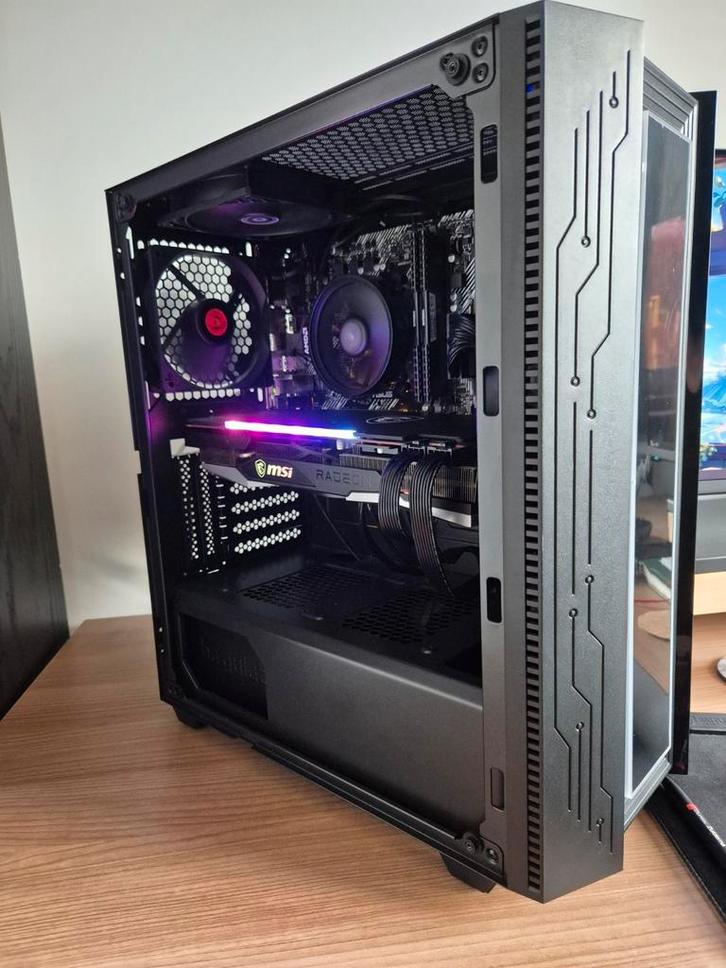 Gaming PC - AMD RX 6800XT - 5600 - 32GB, Computers en Software, Desktop Pc's, Zo goed als nieuw, Onbekend, SSD, 32 GB, Met videokaart