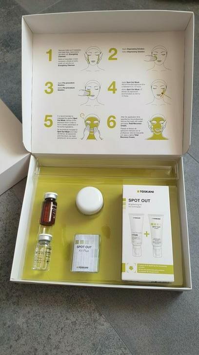 Toskani spot out behandeling/ professionele behandeling, Sieraden, Tassen en Uiterlijk, Uiterlijk | Gezichtsverzorging, Nieuw