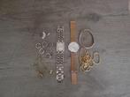 Guess en zinzi horloge, Ophalen of Verzenden, Zo goed als nieuw, Zilver, Zilver