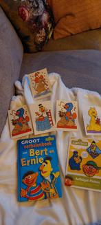 5x SESAMSTRAAT KAART/ VERHALEN LEES-BOEK/ OPSTRIJKPLAATJES, Ophalen of Verzenden, Nieuw, Film, Foto of Kaart