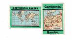 Oude sluitzegels "CONTINENTAL BANDEN", Verzenden, Zo goed als nieuw, Overige typen