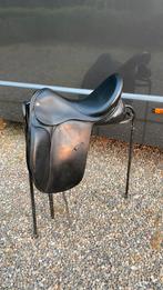 Spalding dressuurzadel zwart leren 17,5 inch zadel, Ophalen of Verzenden, Gebruikt, Dressuur