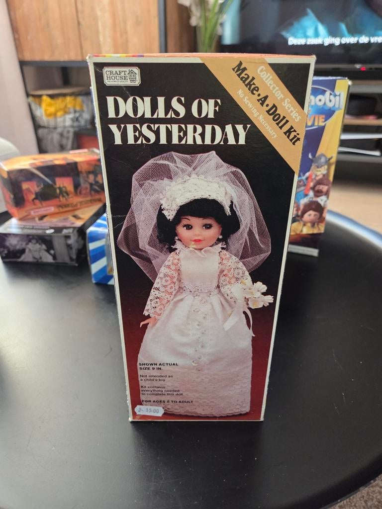 Dolls of Yesterday Doll kit size 9 in. Craft house, Verzenden, ., Overige typen, Zo goed als nieuw