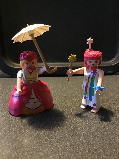 Playmobil poppetjes hofdame en fee, Kinderen en Baby's, Speelgoed | Playmobil, Gebruikt, Los playmobil, Ophalen of Verzenden
