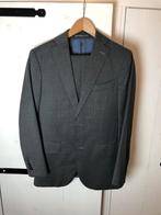 1. Suit supply 100% wool pak mt 44 grijs krijtstreep, Maat 46 (S) of kleiner, Grijs, Ophalen of Verzenden, Zo goed als nieuw