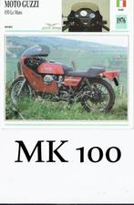 Mk100 motorkaart moto guzzi 850 le mans, Ophalen of Verzenden, Zo goed als nieuw, Motoren