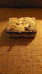 Sieradendoosje met schelpen, Ophalen of Verzenden, Minder dan 50 cm, Minder dan 50 cm