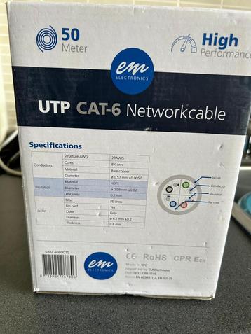 25meter UTP CAT-6 internet netwerkkabel beschikbaar voor biedingen