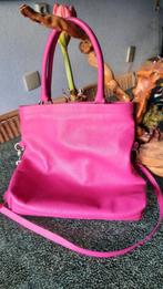 Zomerse leren tas van de bijenkorf, Ophalen of Verzenden, Zo goed als nieuw, Roze