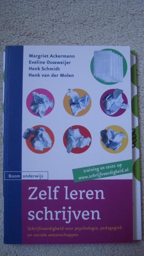 Zelf leren schrijven. Pedagogiek, Psychologie, Boeken, Studieboeken en Cursussen, Nieuw, HBO, Ophalen of Verzenden