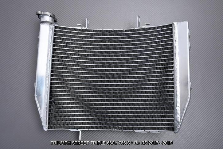 Radiateur AVDB TRIUMPH STREET TRIPLE 660 765 S R RS 2017 19, Motoren, Accessoires | Overige, Nieuw, Ophalen of Verzenden