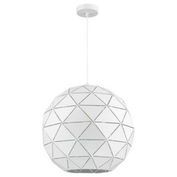 Modern Hanging Lamp - Metal White beschikbaar voor biedingen