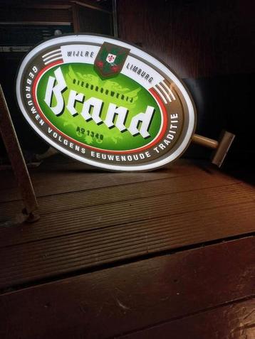 Zeer mooie brand bier dubbelzijdige lamp beschikbaar voor biedingen