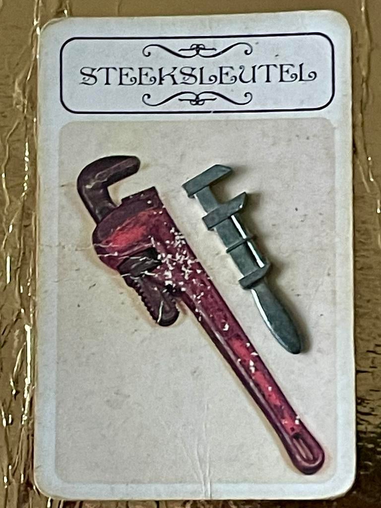 Cluedo Steeksleutel - Echt Metaal!, Drie of vier spelers, Ophalen of Verzenden, Gebruikt