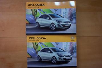 Corsa instructieboekje 2011 t/m 2014 Opel Corsa handleiding beschikbaar voor biedingen
