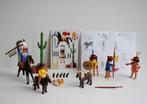Playmobil (o.a. 3876) opperhoofd, indianen, paarden vintage, Ophalen of Verzenden, Zo goed als nieuw