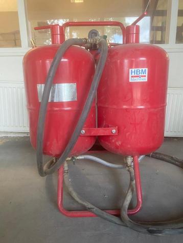 10 Gallon Dual Sandblaster - Professionele Zandstraler (64L) beschikbaar voor biedingen